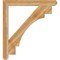 Ekena Millwork Merced Craftsman Rough Sawn Bracket, Western Red Cedar, 4"W x 40"D x 44"H BKT04X40X44MRC04RWR - alternate 2